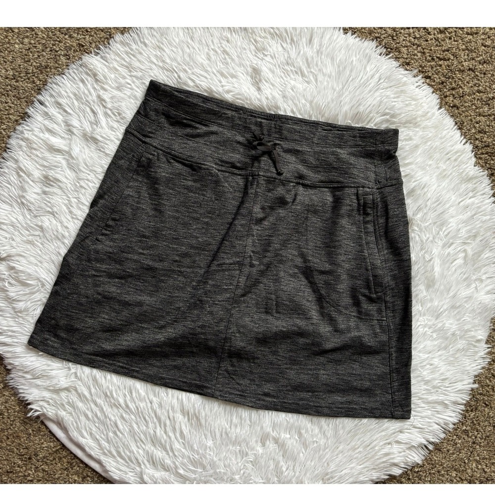 Kuhl‎ Womens Skort Charcoal Gray Heathered Active Hiking Skirt Size Medium